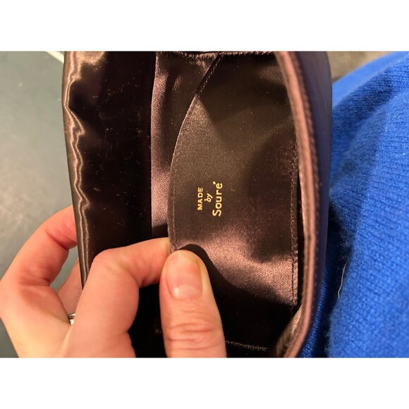 Made by soure clutch vintage brown sequin - Picture 7 of 8